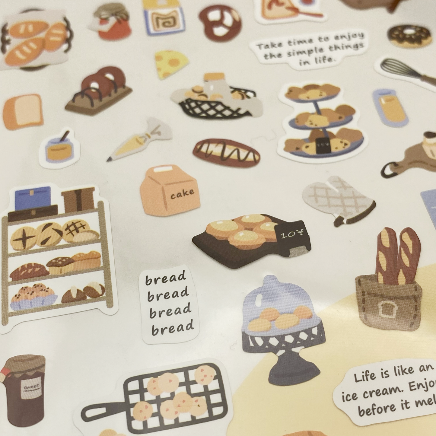 STICKERS LITTLE ORDINARY FOOD 🍔