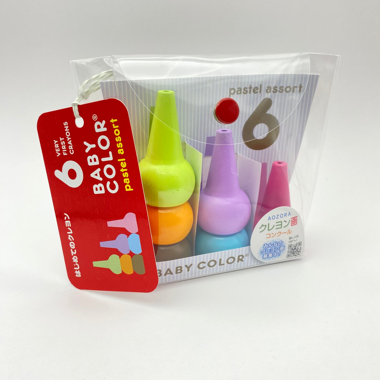 CRAYONES DE CERA JAPONESES (COLORES PASTEL)